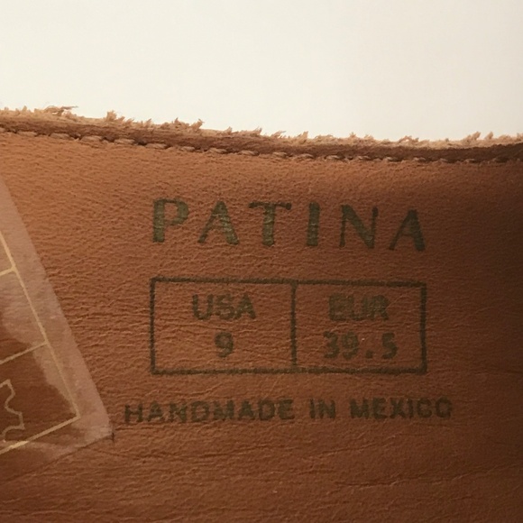 PORTLAND LEATHER PATINA Pointed Toe Leather Loafers Flats Dune Women’s Size 9 - Picture 14 of 16